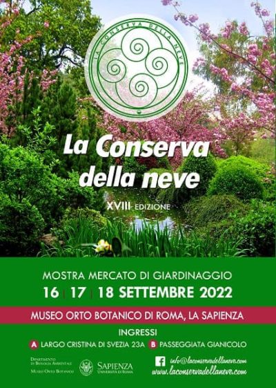 La Conserva della neve - orto botanico roma