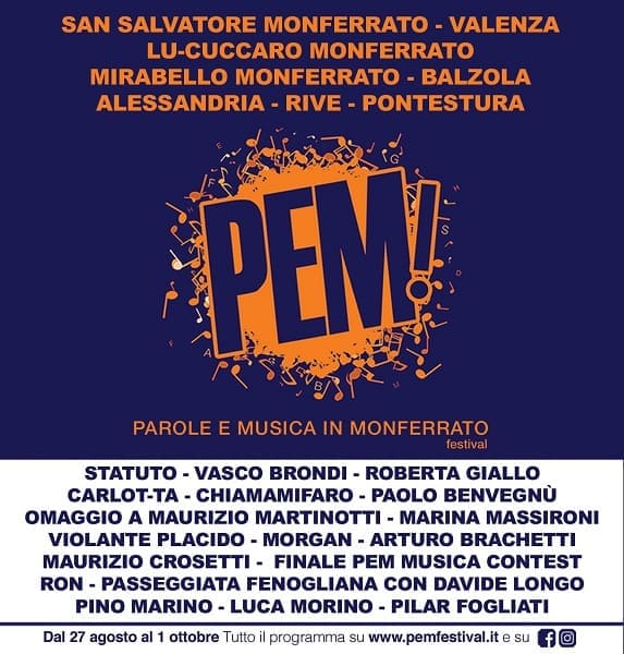 PeM! – Parole e Musica in Monferrato