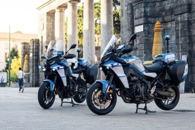 Yamaha Tracer 9 - polizia di stato