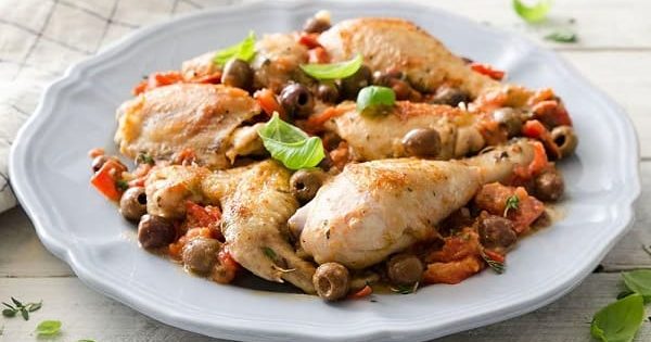 Pollo alle olive