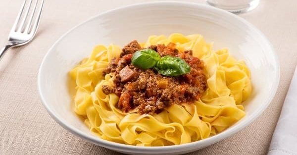 Tagliatelle alla bolognese
