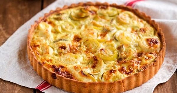 Crostata di porri