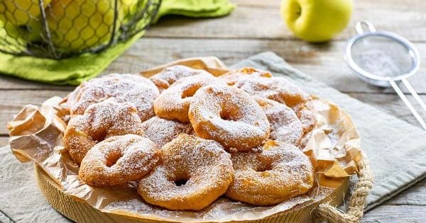 Frittelle di mele al forno