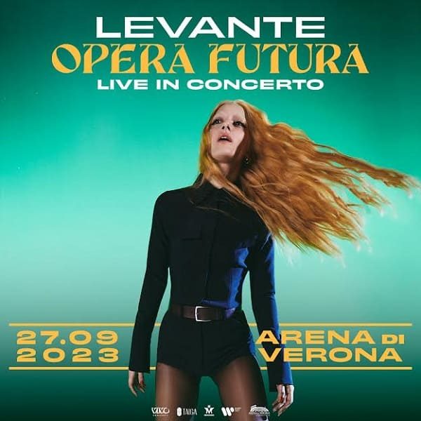 Levante: il 27 settembre per la prima volta live all'Arena di Verona