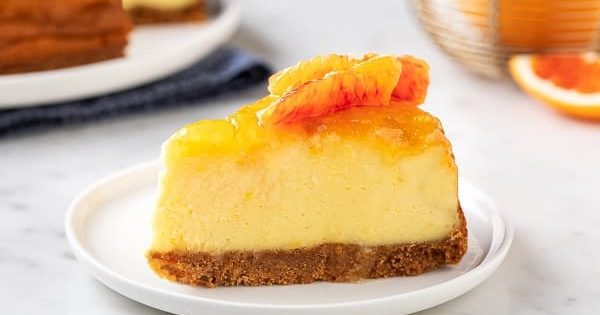Cheesecake all’arancia