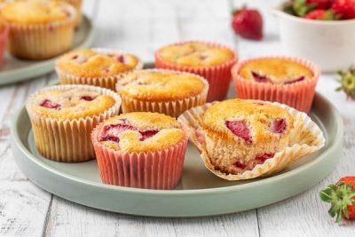 Muffin alle fragole