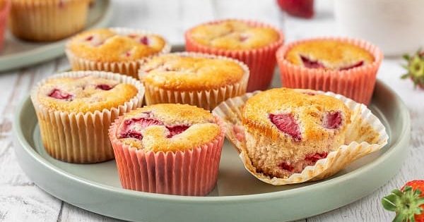 Muffin alle fragole