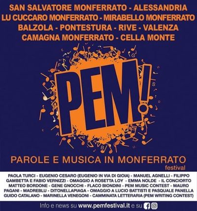 PeM Parole e Musica in Monferrato