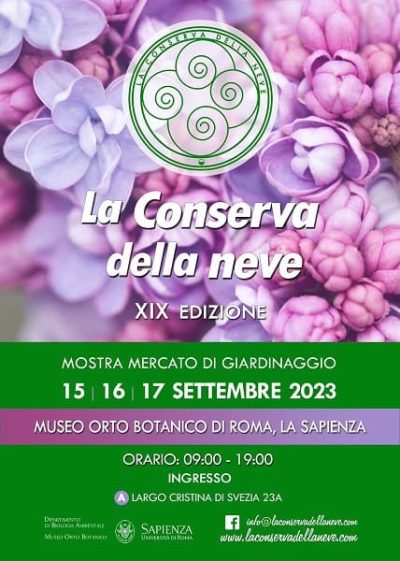 La Conserva della neve - orto botanico roma