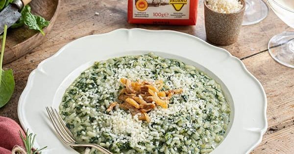 risotto agli spinaci