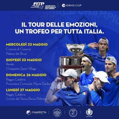 Coppa Davis - appuntamenti tour Calabria
