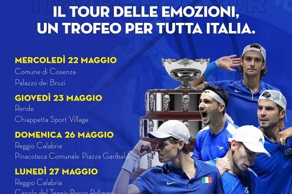 Coppa Davis - appuntamenti tour Calabria