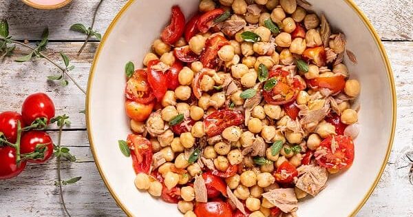 Insalata di ceci e tonno