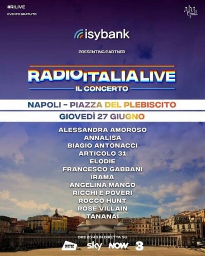 Radio Italia Live - Il Concerto napoli
