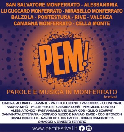 PeM Parole e Musica in Monferrato