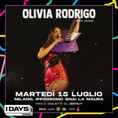 olivia rodrigo - I Days Milano