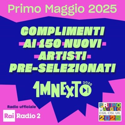 1mnext - primo maggio roma