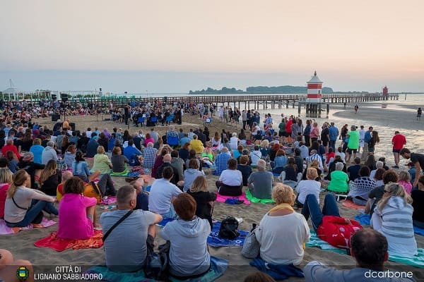 concerto all'alba lignano sabbiadoro - credits Davide Carbone