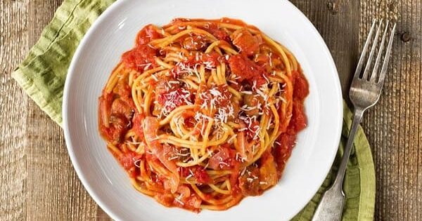 Bucatini all'amatriciana