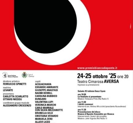 Premio Bianca d'Aponte 2025
