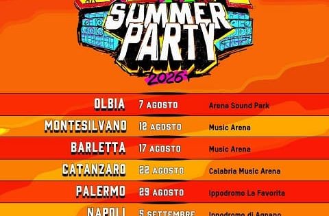 Jova summer party 2026 - jovanotti