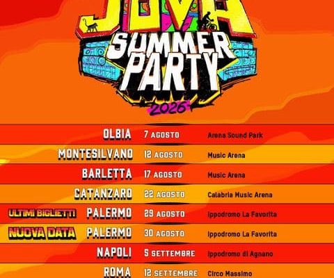 Jova summer party 2026 - jovanotti
