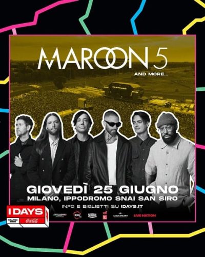 Maroon 5 - I Days Milano