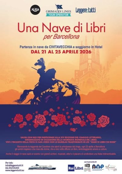 Una nave di libri per Barcellona 2026