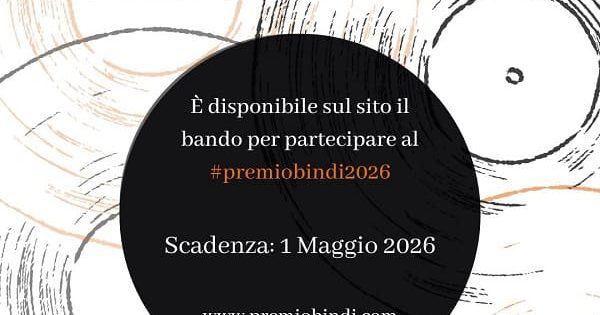 Premio Bindi 2026