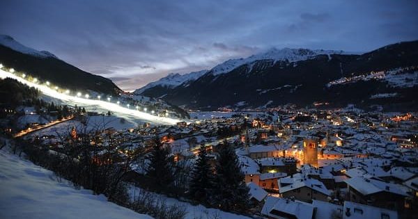 bormio notturna Valtellina - ph Enrico Pozzi