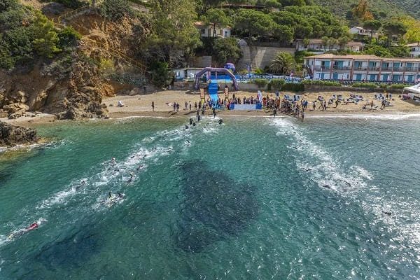 Triathlon Spiaggia di Pareti - isola d'elba