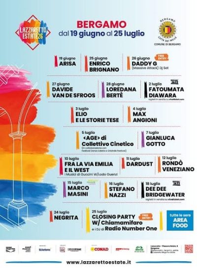 Lazzaretto Estate 2026
