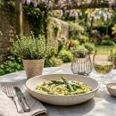 Risotto asparagi e piselli