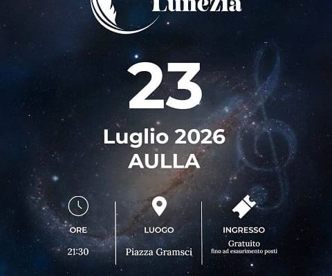 Premio lunezia 2026