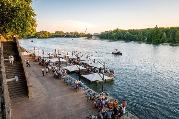 Bords de Garonne - Guinguette Les Canotiers Tolosa - ph. Rémi Deligeon