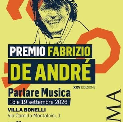 Premio Fabrizio De André 2026