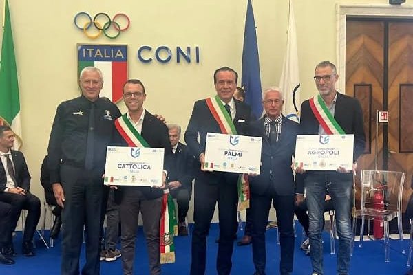 Gala European City of Sport - premiazione palmi