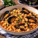 Pasta fagioli e cozze