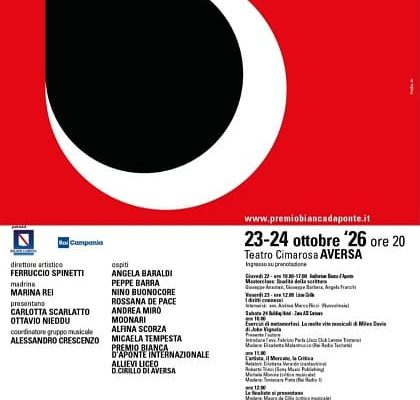 premio bianca d'aponte 2026